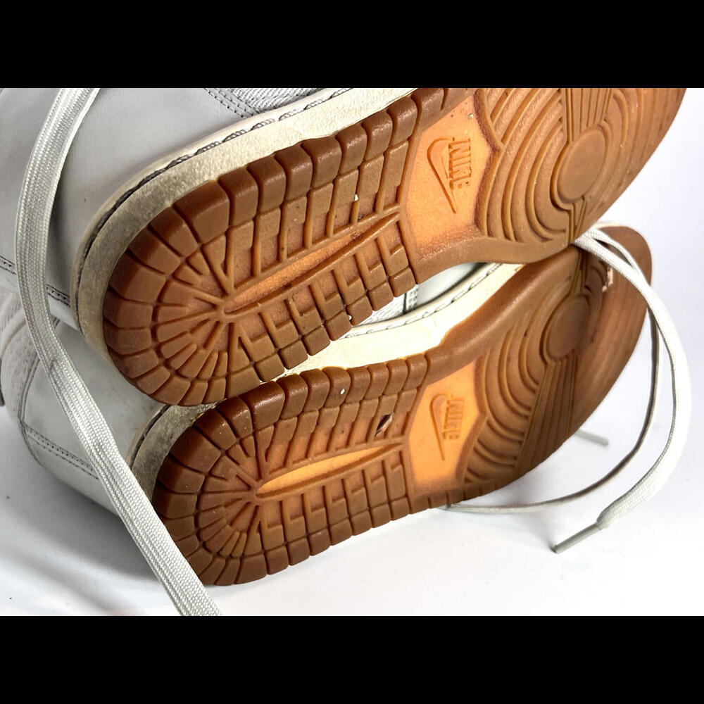 Nike Womens Dunk Sky Hi Essential‎ 644877 White Basketball Shoes Sneakers Sz 7 - Picture 4 of 9